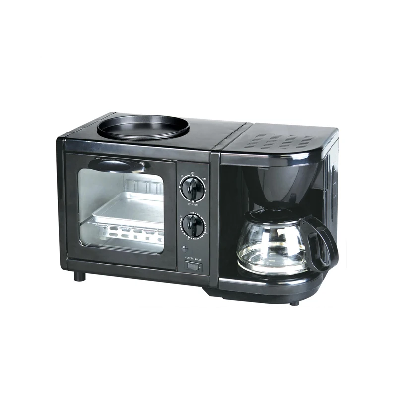 Manifold Oven/toaster/coffee Maker Buy Breakfaster Maker,3 In 1 Breakfaster Maker,Oven/toaster