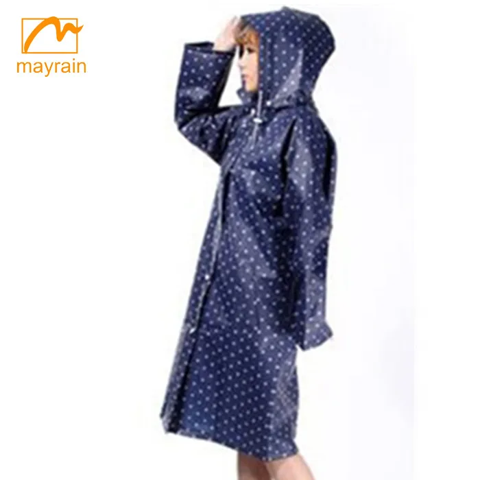 ladies long raincoat