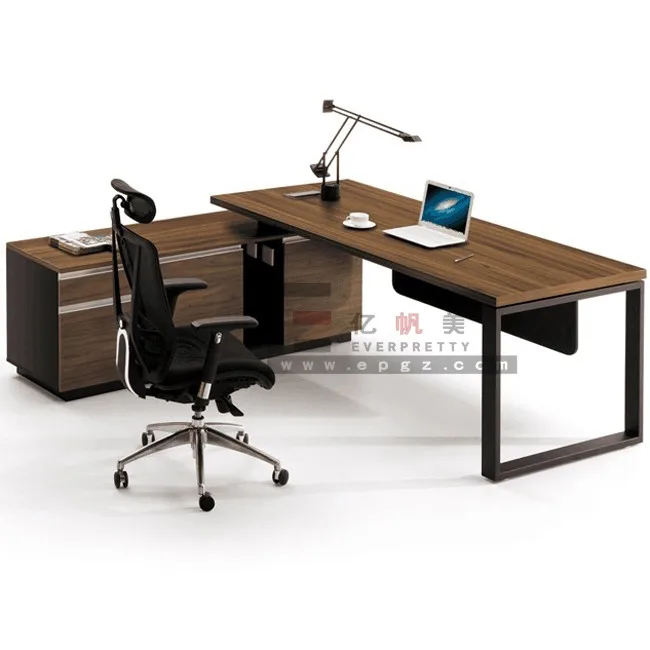 Modern Design Simple Office Furniture Executive Desk With Chair