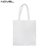 Customized Sublimation Double Side Printing polyester cotton Shopping bags