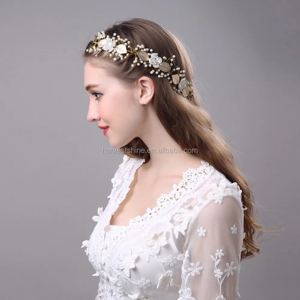 flower crown headband wedding