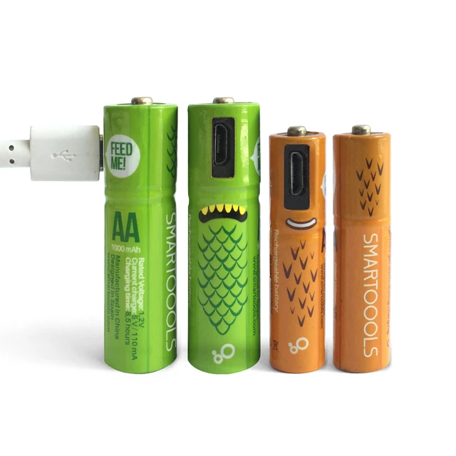 rechargeable aa batteries