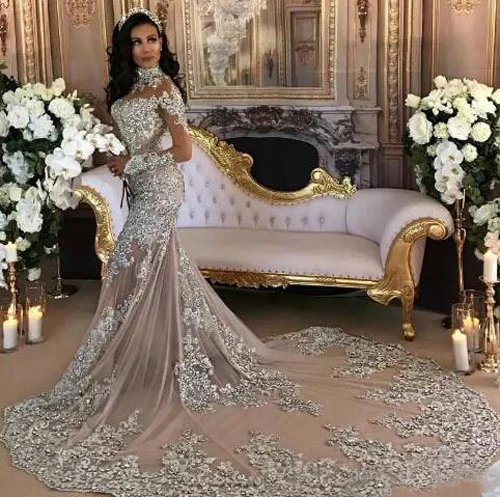 vestido de noiva sereia sexy