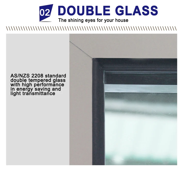 double glazed soundproof aluminum interior office door with glass window