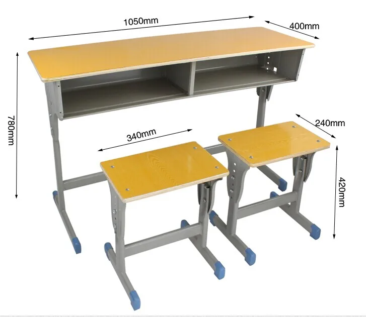 MK Children Study Table And Chair Student Desk And Chair Adjustable 