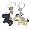 Immediately Money Key Ring Bag Pendant Valentine's Day Pony Leather Keychain