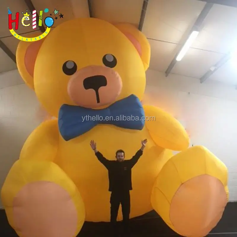 inflatable teddy bear