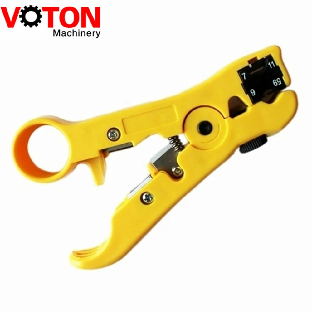 Coaxial Cable Wire Cutter Stripping Tool CAT 5 RG 59/6 RG 7/11 Stripper Tool  LS 