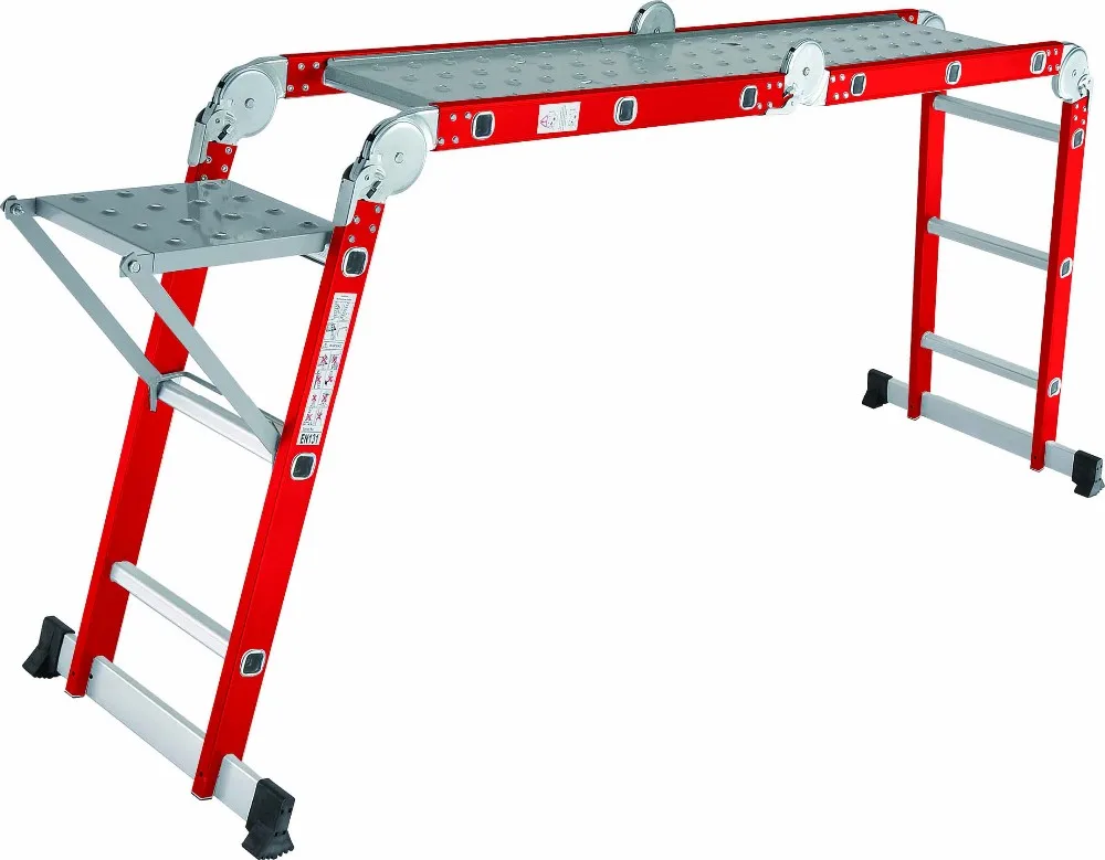 Folding Ladder Multi-function Aluminium Extension 7 In 1 Step Heavy ...