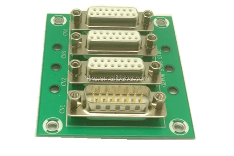 Db15 D-sub Db15 Male To Female Din Rail Mounted Interface Module ...