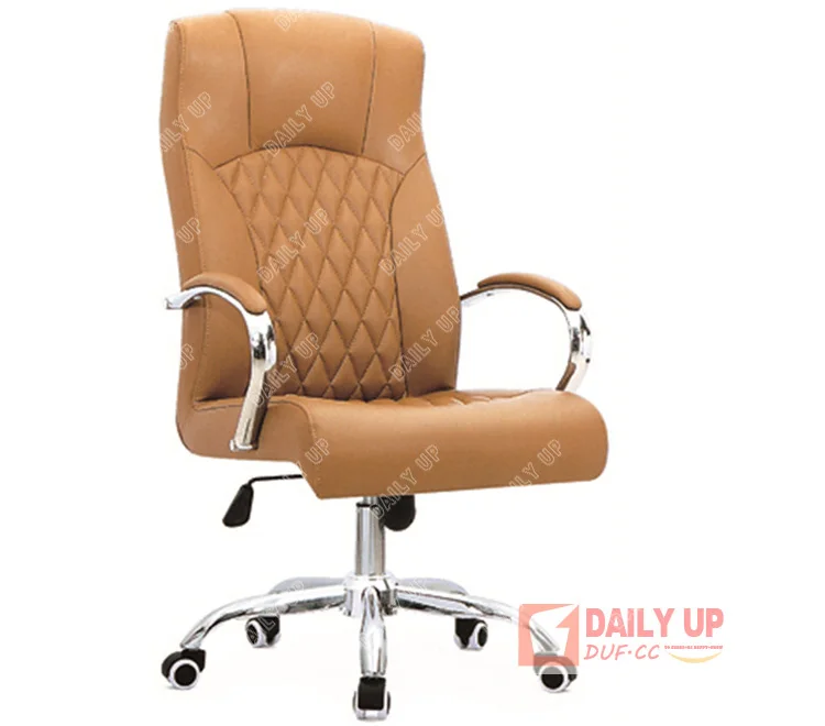Comfortable Manager Chair Height Adjust PU Office Chair Senior Swivel Chair For Meeting Rooms