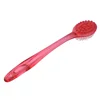 Customer logo cleaning wash tool long handle plastic bath back brush