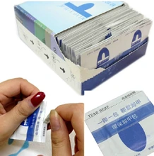 10pcs New tech UV nail gel remover soak off nail gel remover nail polish remover pad