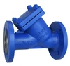 DN100 PN16 Stainless steel Y type strainer with flanges