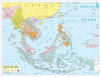 South East Asia Political Map - Buy South Eat Asia Map Product on ...