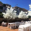 An-ti UV outdoor 4m white artificial cherry blossom tree with 3.5m width Artificial wedding tree