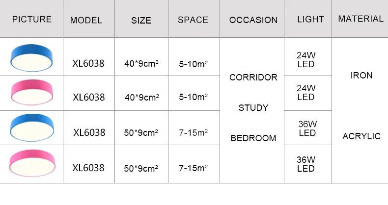 Zhongshan factory design Square children ceiling led lamp light fixture remote control Modern led ceiling lights