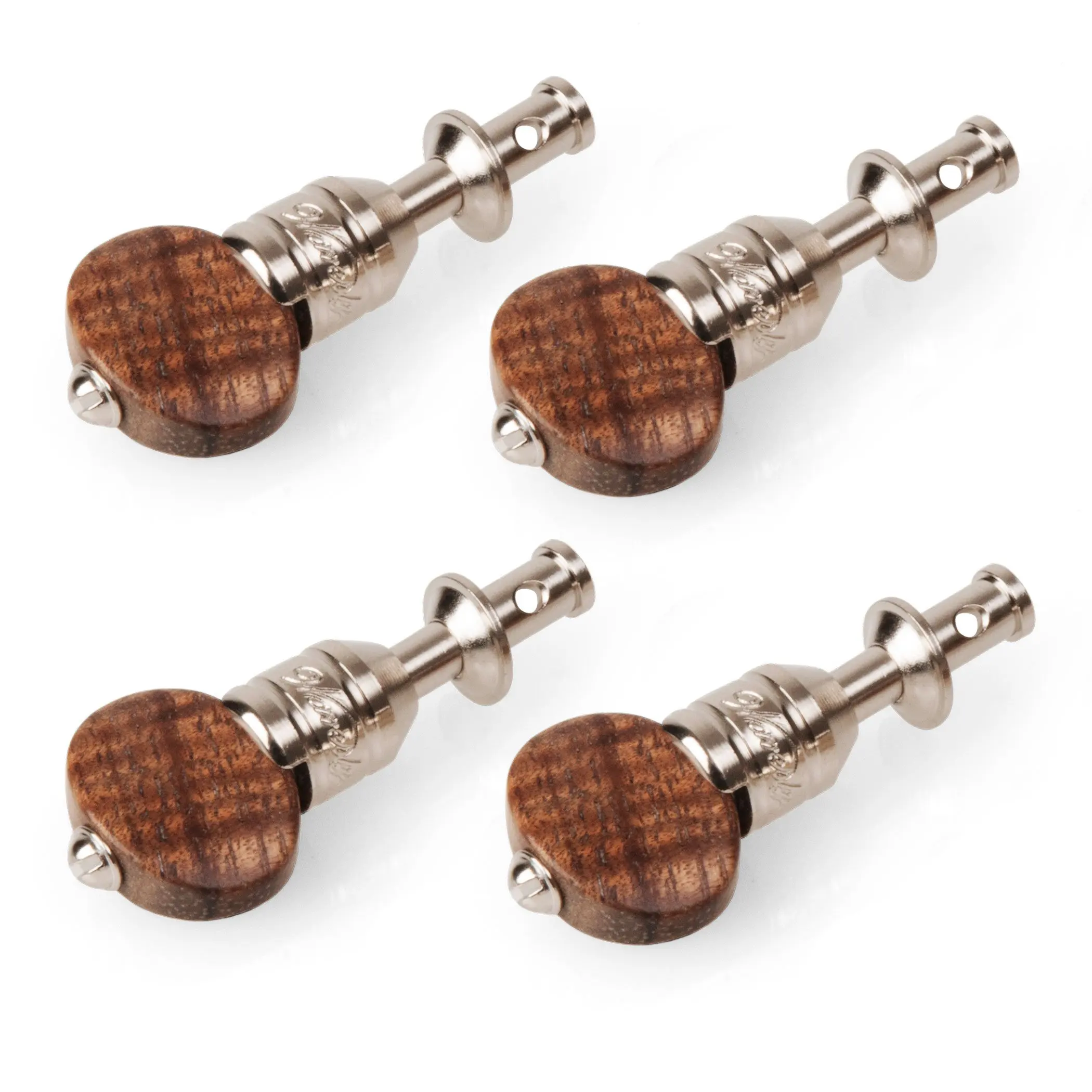 Waverly Ukulele Friction Tuning Pegs, Set of 4 with Ebony Knobs. 
