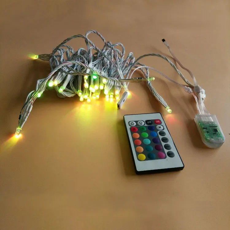 Color Changing Usb Rechargeable Led String Light Buy Usb Rechargeable