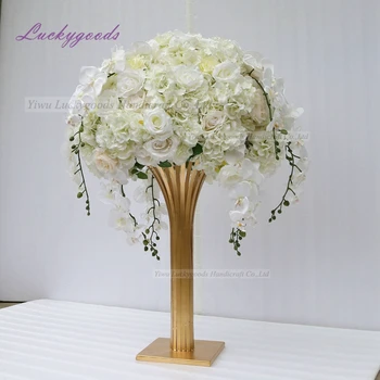 Lfb775wedding Banquet Table Decoration Flower White Floral With