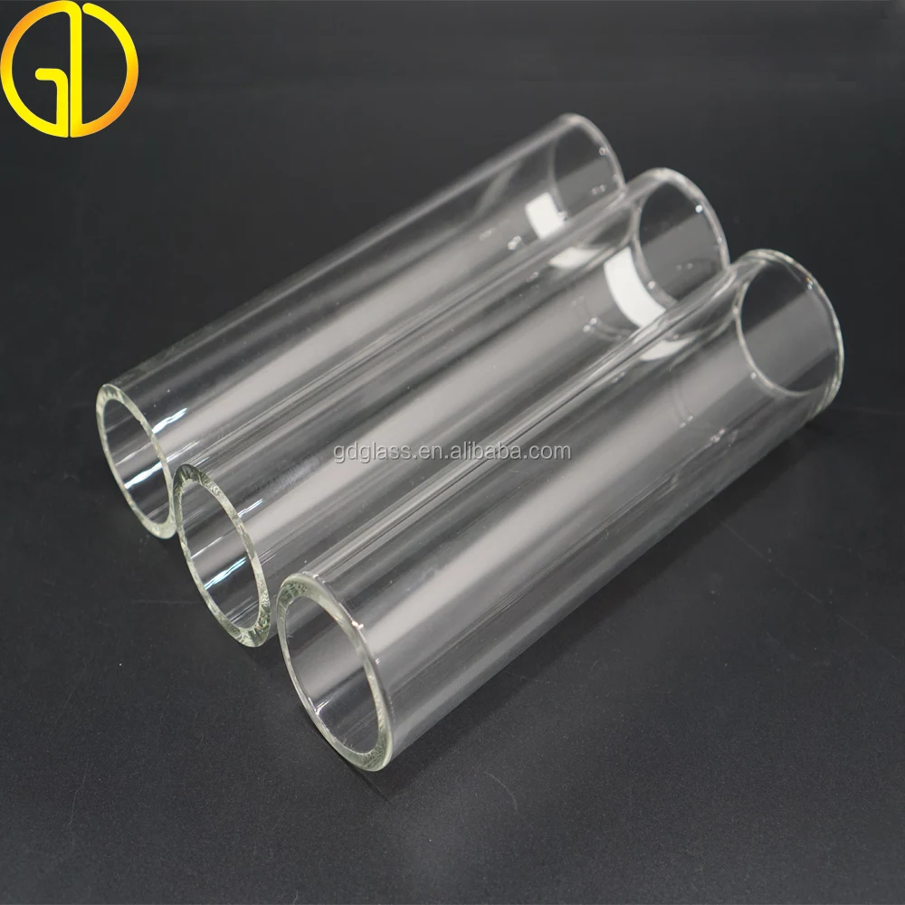 Custom Made Clear Borosilicate Glass Tube For Laboratory Buy Pyrex