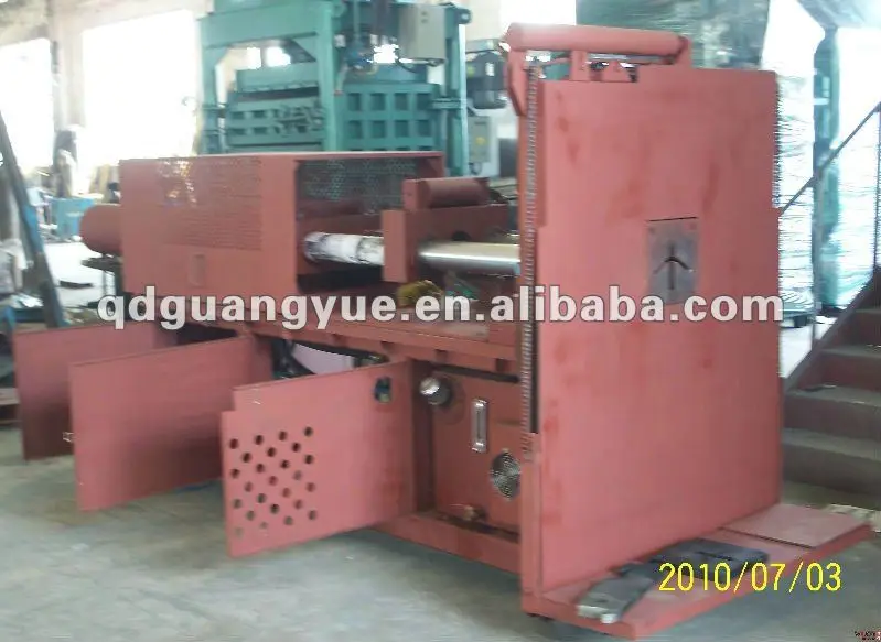 Hi-Tech Waste Tyre Cutting Machine / waste tyre recycling line