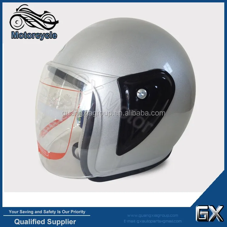 Motorcycle Accessory Pu Safety Helmet Cheap Sell Half Face Helmet - Buy