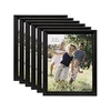 MCS 8x10 Solid Wood Value Picture Frame Black 6 Pack