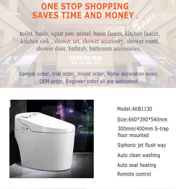 Arrow Brand Keramik Saniter Otomatis Wc Smart Toilet Cerdas Harga Buy Smart Toilet Cerdas Smart Toilet Smart Toilet Harga Product On Alibaba Com