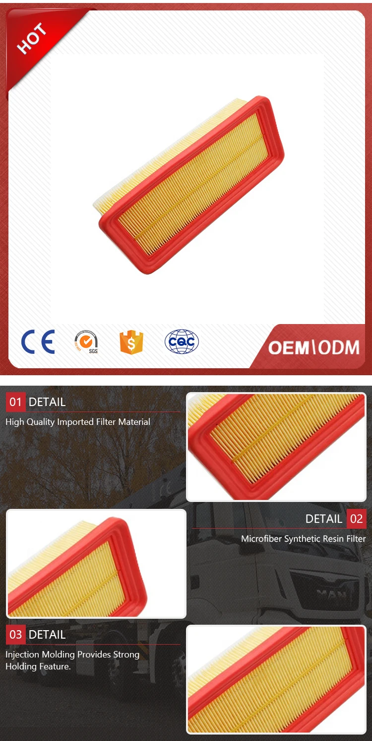 high quality hot sale engine air filter 28113-1C000 28113-1C500 outer air element