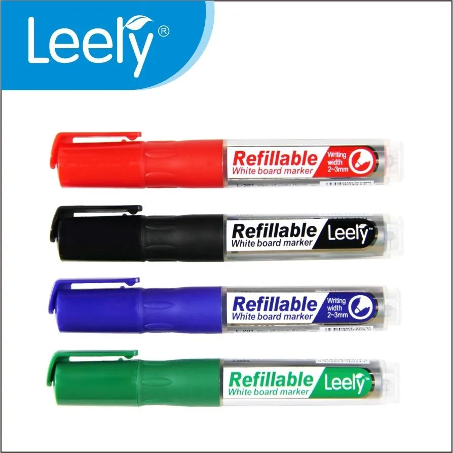 0012crefillable Dry Erase Markers Refill Ink Whiteboard Marker Pens