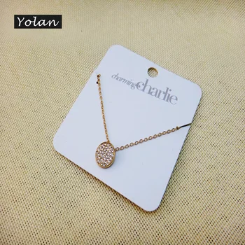 Custom Logo Printing Earring Card Printed Necklace Custom Logo Printing Earring Card Printed Necklace Packaging