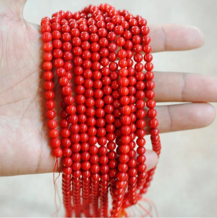 African Coral Beads Jewelry,Red Coral Beads For Coral Jewelry Sets