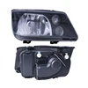 99-02 Black JDM Headlights Head Lamps w/ Fog Lights Pair For Volkswagen Jetta 1999-2002 VW2502124/VW2503124