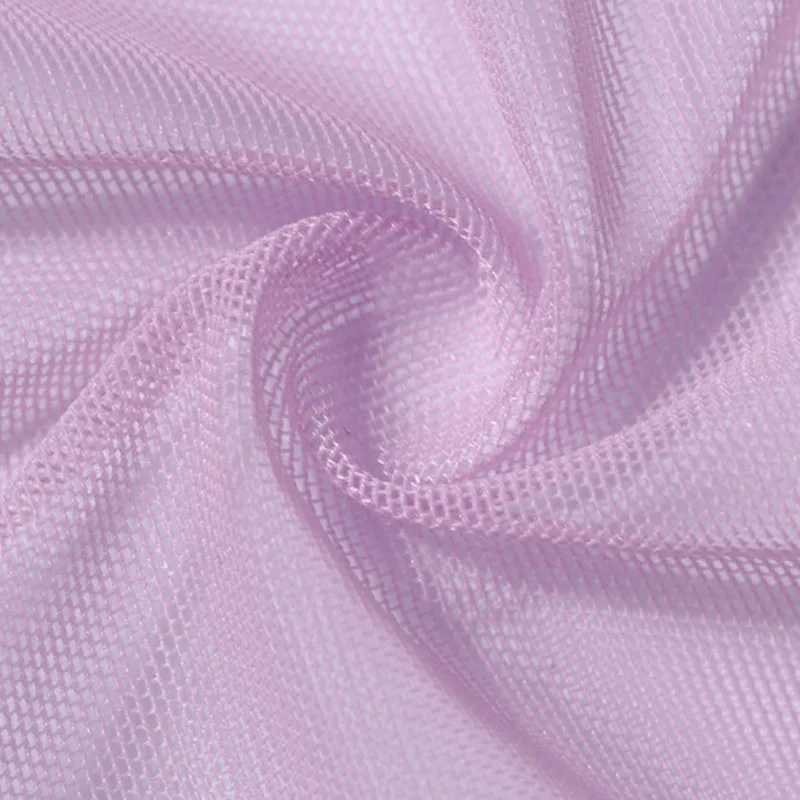 160cm 175gsm Stretch Micro Nylon Spandex Air Mesh Fabric For Lingerie