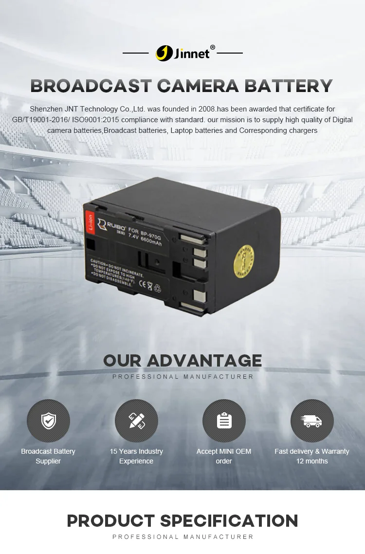 bp-925 Videocámara batería-cargador dual para Canon bp-950g bp-975 bp-955