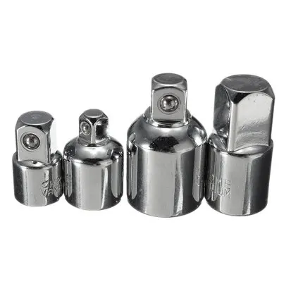 TOOGOO(R) 4 in 1 1/2x3/8 3/8x1/4 3/8x1/2 1/4x3/8 Socket Reducers Adaptors Tool Set Garage Mechanics Engineers DIY Gadgets