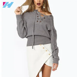 OEM clothing high quality women sweater para mujer two colour factory in bangladesh for women sweater