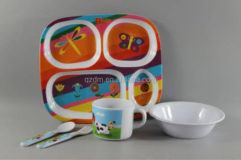 Melamine Tableware Set For Kids