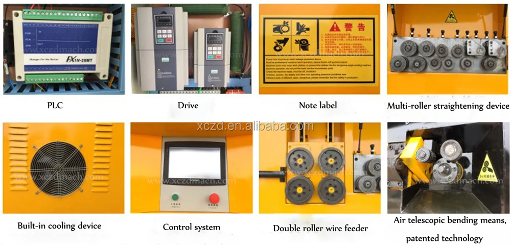 4-12mm CNC automatic steel wire bender / iron rebar stirrup bending machine for thailand.jpg
