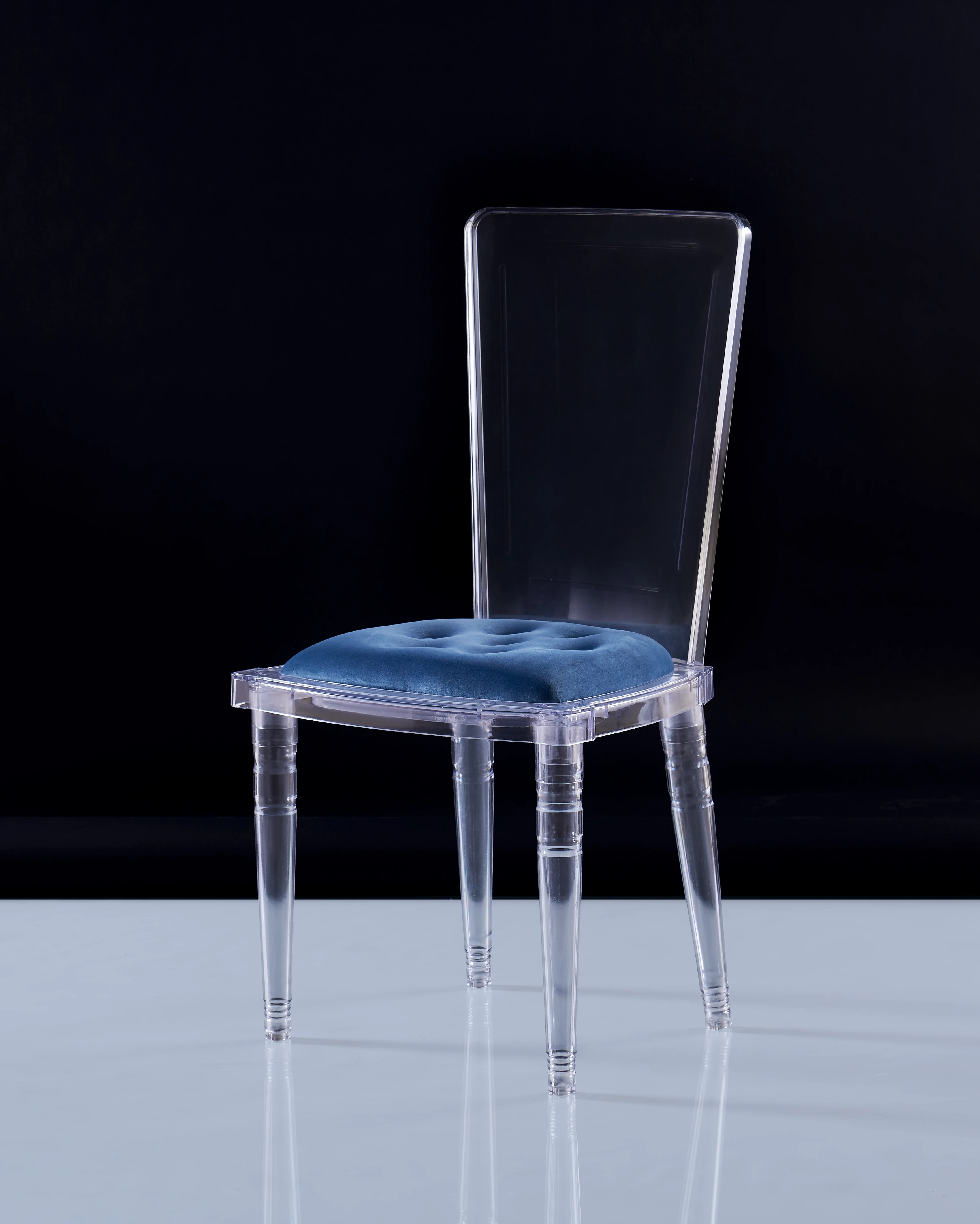 
Hot sale new design clear acrylic dining chair 