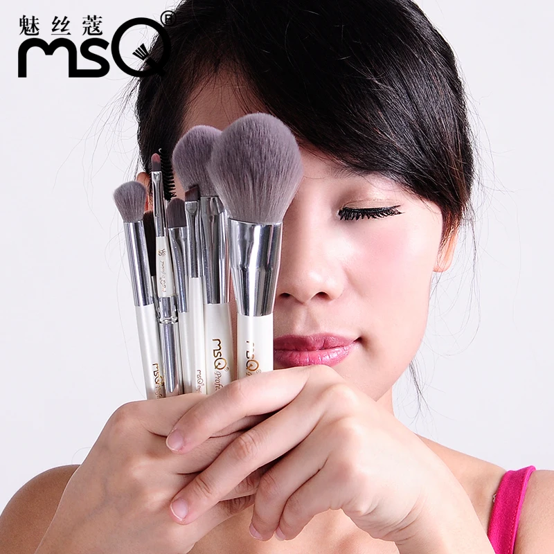 MSQ 8pcs perl white soft synthetic makeup brand cosmetic brush 6.jpg