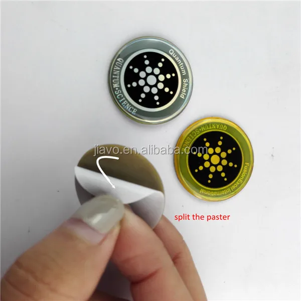 Negative ion phone back sticker / anti radiation sticker