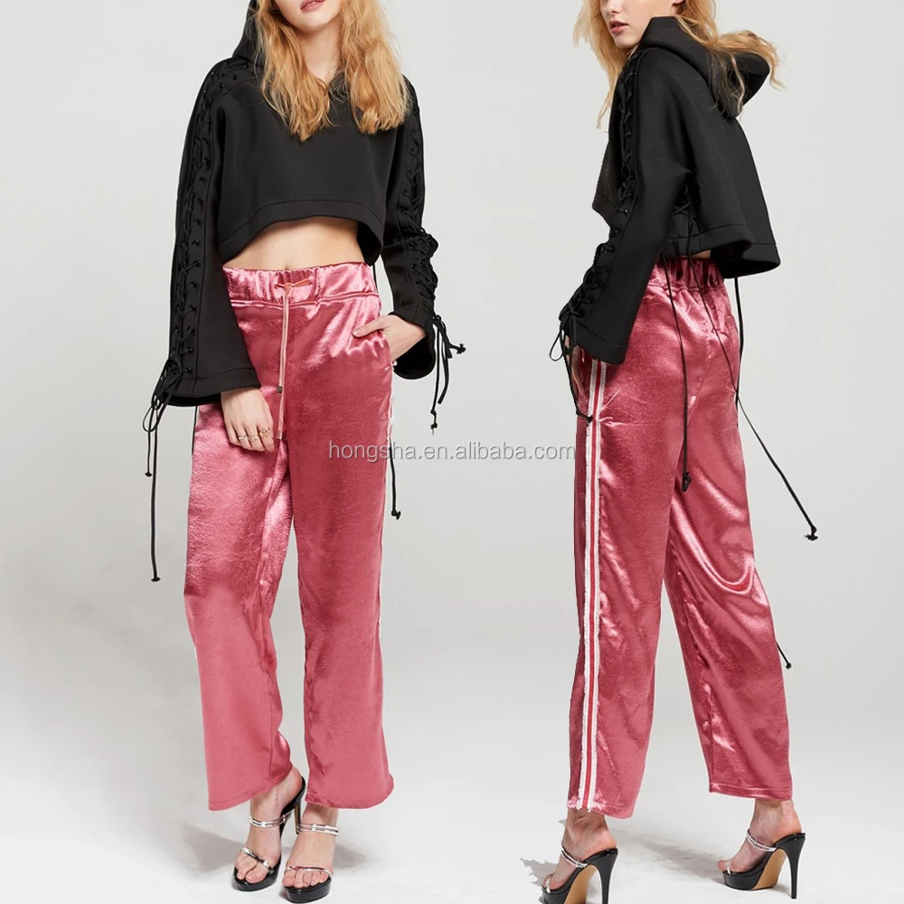 bell bottom track pants