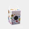 wholesale washing powder tin with round window laundry detergent packing tin box
