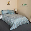 Wholesale 100% polyester luxury jacquard comforter bedding set MOQ 1pce discount cheapest on sale