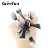 Wand Makeup Brush Set Magic Eye Shadow Eyeliner Blending Pencil Lip Brush Beauty Tools Metal Wizard Wand Makeup Brushes