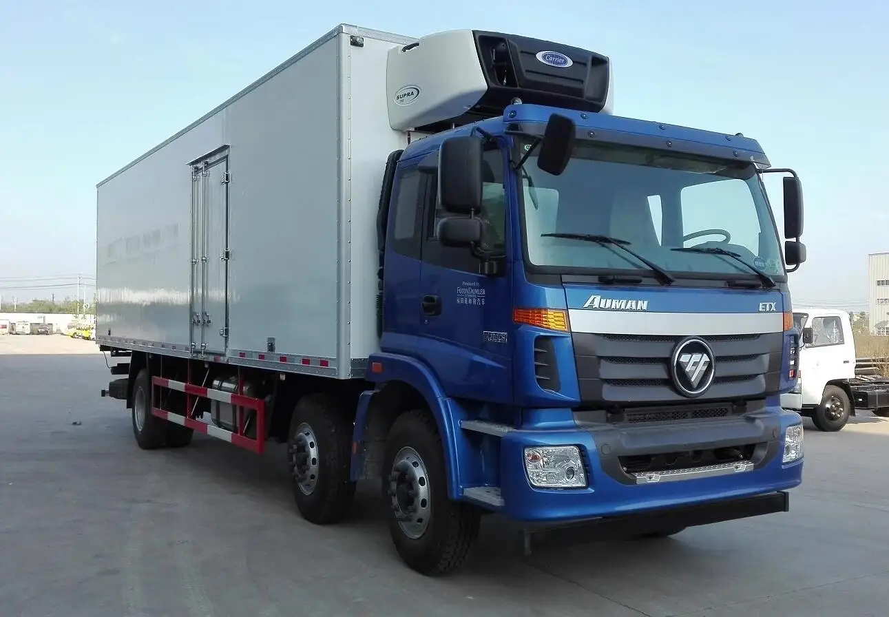 foton 6x2 refrigerator truck, freezer cargo truck