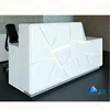 Eco-friendly material office furniture solid surface bank reception front desk counter design