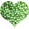 BRC Certified Dia7-11mm IQF frozen green peas